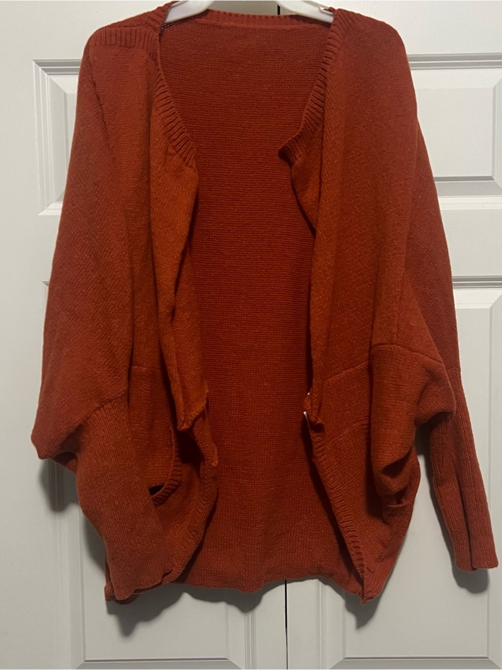 SHEIN Rust Orange Cardigan